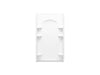 Sterling 72352106 Curve 42" Vikrell® Shower Back Wall with Aging in Pl