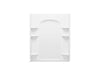 Sterling 72372106 Ensemble Curve 60" Vikrell® Shower Back Wall with Ag