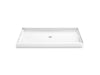 Sterling 72381100 GUARD+ 60" x 36" Vikrell® Shower Base, Center Drain