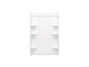 Sterling 72412106 Medley 48" Vikrell® Shower Back Wall with Aging in P