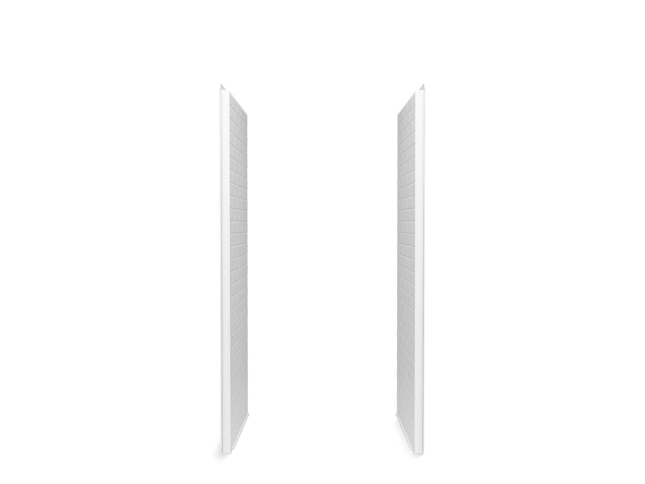 Sterling 72505100 Traverse 34" x 72-1/4" Vikrell® Shower End Wall Set