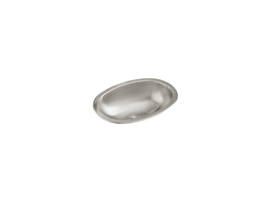 Sterling S1201-0 16-3/4" Oval Drop-in/undermount Bathroom Sink, No Ove