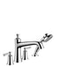hansgrohe Joleena 4-Hole Roman Tub Set Trim with 1.75 GPM Handshower