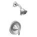 Moen T2742EP Glyde Shower Trim Package with Single Function Shower Head and Posi-Temp Pressure Balancing Valve Technology in Chrome