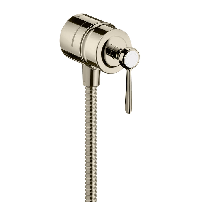 AXOR Montreux Wall Outlet with Check Valves and Volume Control, Lever Handle
