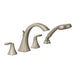 Moen Two-Handle Roman Tub Faucet Includes Hand Shower