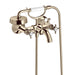 AXOR Montreux 2-Handle Wall-Mounted Tub Filler with Cross Handles and 1.8 GPM Handshower