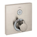 hansgrohe ShowerSelect Thermostatic Trim for 1 Function, Square