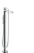hansgrohe Metris Freestanding Tub Filler Trim with 1.75 GPM Handshower