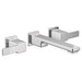 Moen  Two-Handle Wall Mount Bathroom Faucet