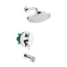 hansgrohe Croma Pressure Balance Tub/Shower Set with Rough, 2.0 GPM
