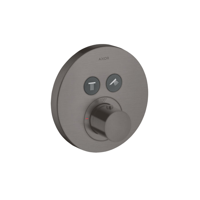 AXOR ShowerSelect Thermostatic Trim Round for 2 Functions