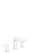 hansgrohe Talis E Widespread Faucet 150 with Pop-Up Drain, 1.2 GPM