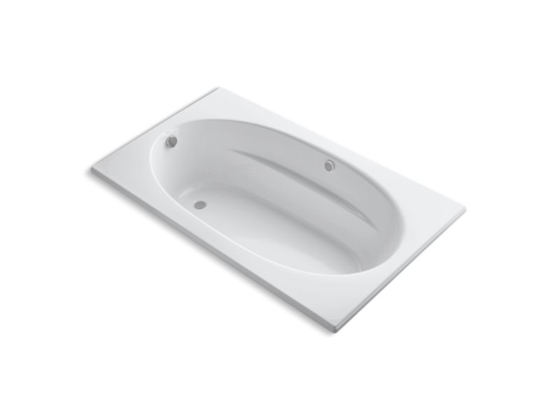 KOHLER K-1114-G-0 Windward 72" x 42" drop-in BubbleMassage(TM) Air Bath