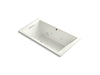 KOHLER K-1173-XH2G-NY Underscore Rectangle 66" x 36" drop-in whirlpool + BubbleMassage(TM) Air Bath