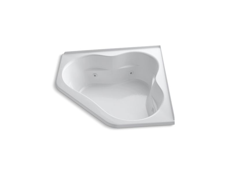 KOHLER K-1160-F-0 Tercet 60" x 60" whirlpool with integral flange and center drain