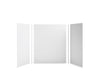 KOHLER 97619-0 Choreograph 60" X 36" X 72" Shower Wall Kit in White