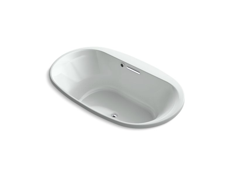 KOHLER K-5718-G-95 Underscore Oval 72" x 42" drop-in BubbleMassage(TM) Air Bath