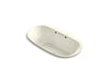 KOHLER K-5716-GW-96 Underscore Oval 66" x 36" drop-in BubbleMassage(TM) Air Bath with Bask(TM) heated surface
