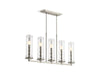 KOHLER 23346-CH05-SNL Damask Five-Light Linear in Polished Nickel