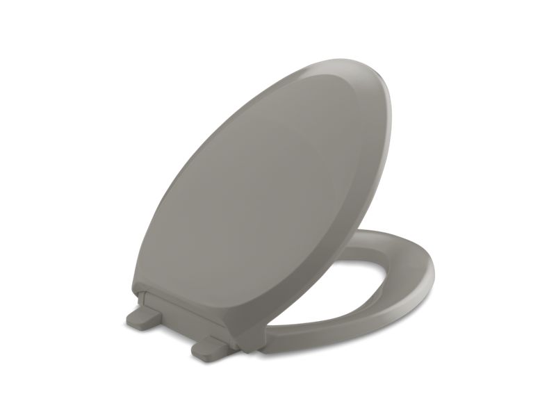 KOHLER K-4713 French Curve Quiet-Close elongated toilet seat