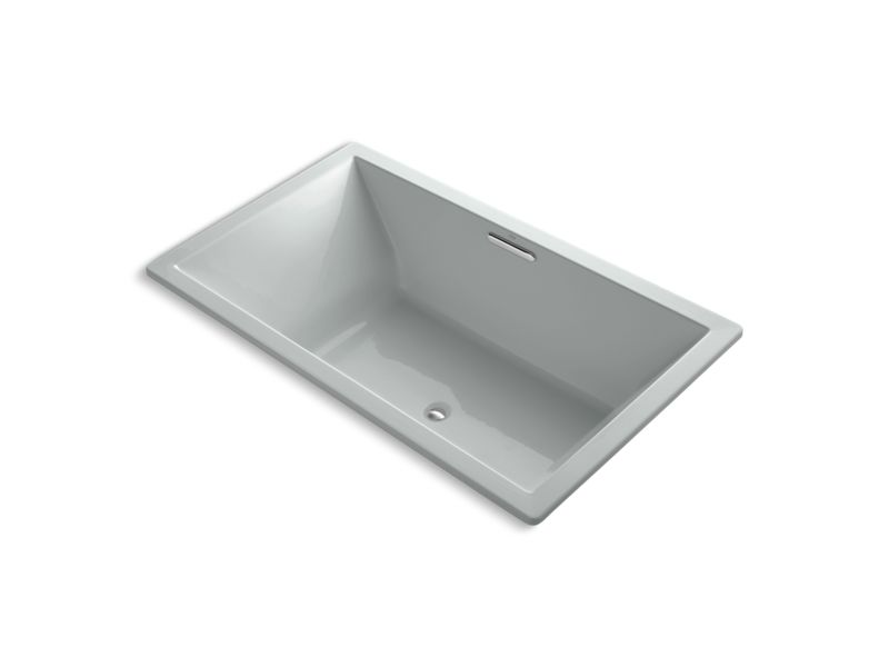 KOHLER K-1174-VB Underscore 72" x 42" drop-in VibrAcoustic bath with center drain