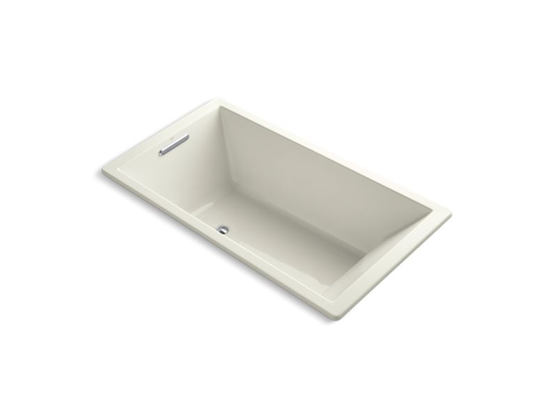 KOHLER K-1173-VBW Underscore 66" x 36" drop-in VibrAcoustic bath with Bask heated surface