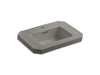 KOHLER K-2323-1-K4 Kathryn Bathroom sink basin with single faucet hole