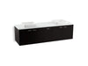 KOHLER K-99550-SD-1WU Jute 72" wall-hung bathroom vanity cabinet with 4 doors and 1 split drawer
