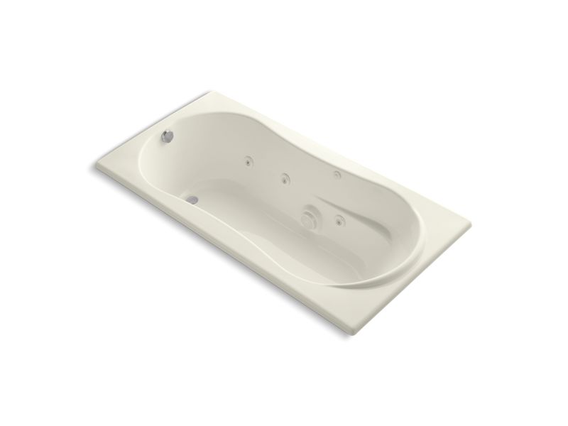 KOHLER K-1157-RH-96 7236 72" x 36" alcove whirlpool with integral flange, right-hand drain and heater