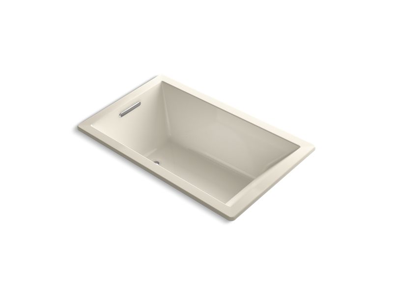 KOHLER K-1849-G-47 Underscore Rectangle 60" x 36" drop-in BubbleMassage(TM) Air Bath