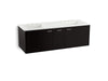 KOHLER K-99548-SD-1WU Jute 60" wall-hung bathroom vanity cabinet with 2 doors and 1 split drawer