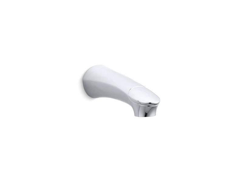 KOHLER 5327-CP Refinia Wall-Mount Diverter Bath Spout in Polished Chrome