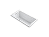 KOHLER K-1167-VB Underscore 60" x 30" drop-in VibrAcoustic bath
