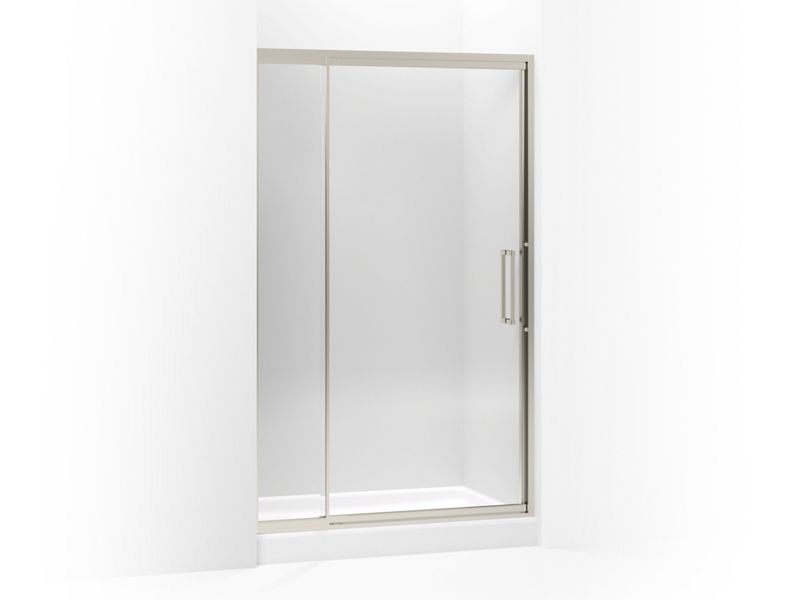 KOHLER 705867-L-NX Lattis 3/8" Side Panel, 12" in Brushed Nickel