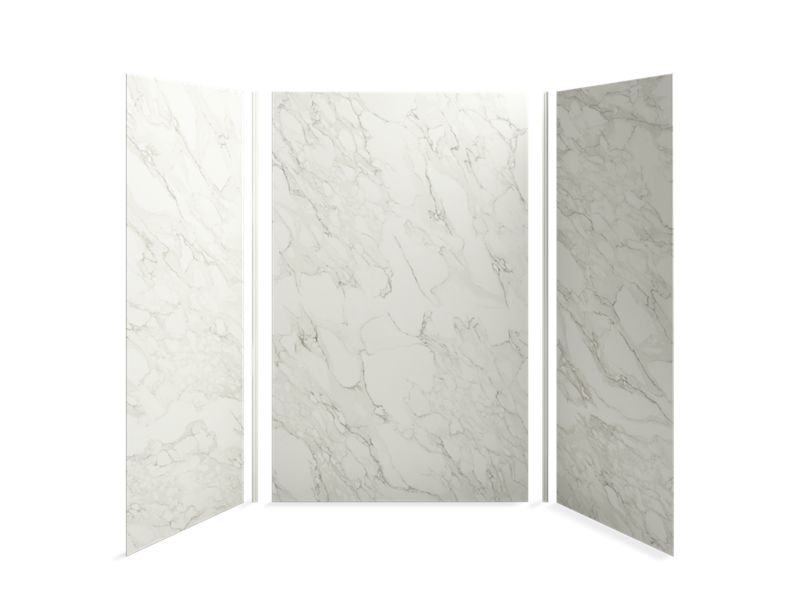 KOHLER 97617-W10 Choreograph 60" X 42" X 96" Shower Wall Kit in CrossCut Dune
