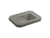 KOHLER K-2323-8-K4 Kathryn Bathroom sink basin with 8" widespread faucet holes