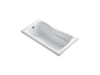 KOHLER K-1219 Hourglass 32 60" x 32" drop-in bath with reversible drain