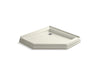 KOHLER K-9542 Memoirs 42" x 42" Neo-angle single threshold rear center drain shower base