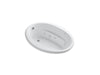 KOHLER K-1162-S1H-0 Sunward 60" x 42" oval drop-in whirlpool with heater