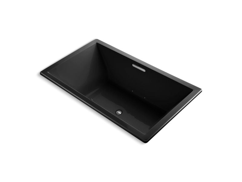 KOHLER K-1174-G-7 Underscore Rectangle 72" x 42" drop-in BubbleMassage(TM) Air Bath with center drain