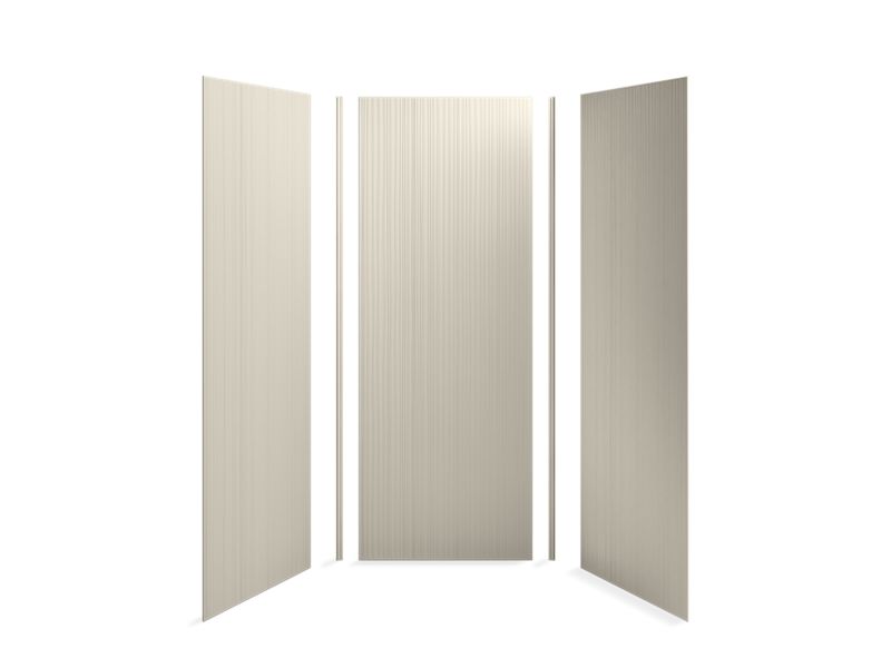 KOHLER K-97611-T02 Choreograph 36" x 36" x 96" shower wall kit, Cord texture