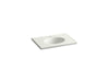 KOHLER K-2796-1 Ceramic/Impressions 31" oval vanity-top bathroom sink with single faucet hole