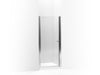 KOHLER K-702402-L Fluence Pivot shower door, 65-1/2" H x 30 - 31-1/2" W, with 1/4" thick Crystal Clear glass