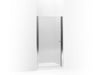 KOHLER K-702400-G54 Fluence Pivot shower door, 65-1/2" H x 28-3/4 - 30-1/4" W, with 1/4" thick Falling Lines glass