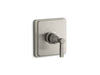 KOHLER TS13135-4B-BN Pinstripe Rite-Temp(R) Valve Trim With Lever Handle in Vibrant Brushed Nickel