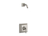 KOHLER TLS462-4S-BN Memoirs Stately Rite-Temp Shower Trim Set With Lever Handle, Less Showerhead in Vibrant Brushed Nickel