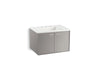 KOHLER K-99540-1WT Jute 30" wall-hung bathroom vanity cabinet with 2 doors
