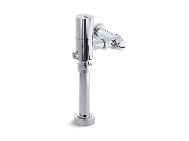 KOHLER 10673-SV-CP Wave Touchless Toilet 1.28 Gpf Flushometer in Polished Chrome