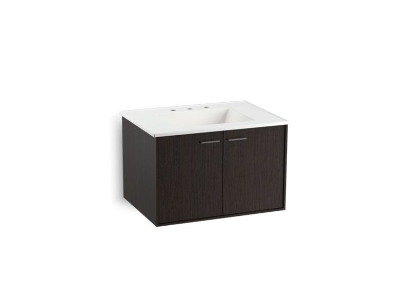 KOHLER K-99540-1WK Jute 30" wall-hung bathroom vanity cabinet with 2 doors